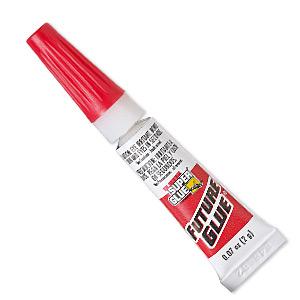 Adhesive, Super Glue&reg; Future Glue&reg;, clear, self-piercing tube. Sold per 0.07-ounce tube.