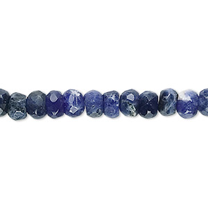 M Sodalite 7x30mm Faceted Oval Rice beads 16 strand Natural dark blue gemstone beads for jewelry making