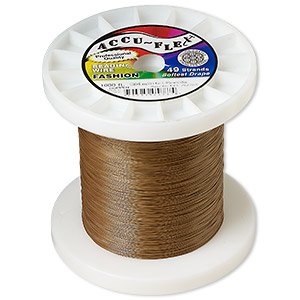 Beading Wire Stainless Steel Copper Colored