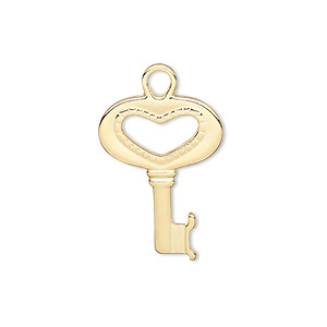 Charms Gold Plated/Finished Gold Colored