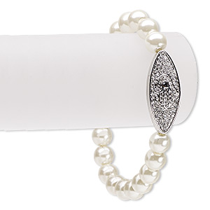 Stretch Bracelets Whites Everyday Jewelry