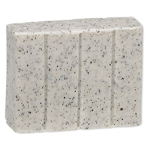Mold, silicone, white, 2-1/2 x 2-1/2 x 1-inch square tray. Sold  individually. - Fire Mountain Gems and Beads