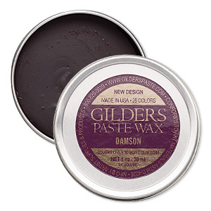 Wax paste, Gilders Paste&reg;, damson. Sold per 1-ounce canister.