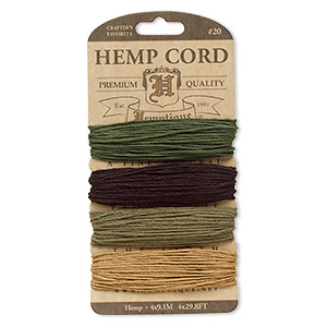 Cord Hemp Mixed Colors