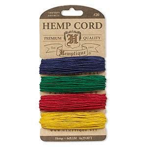 Cord Hemp Mixed Colors