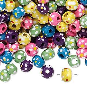 Beads Korean Boxwood Mixed Colors