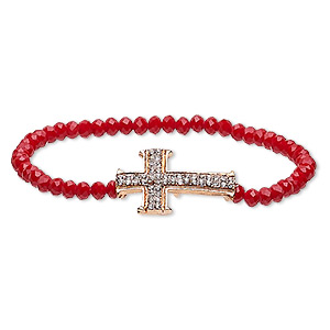 Stretch Bracelets Reds Everyday Jewelry