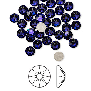 MAXIMA Crystals by Preciosa Flatback Rhinestones Purple Velvet