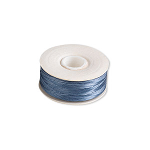 Thread, Nymo®, nylon, royal blue, size OO. Sold per 110-yard bobbin. - Fire  Mountain Gems and Beads