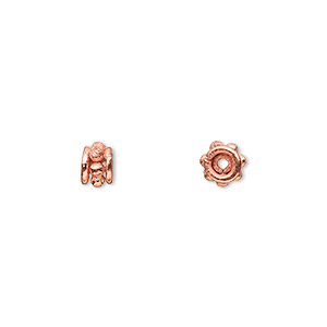 Spacer Beads Copper Copper Colored