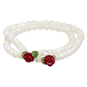 Stretch Bracelets Whites Everyday Jewelry
