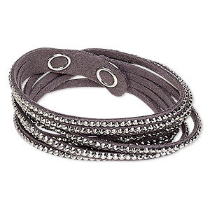 Other Bracelet Styles Faux Suede Clear