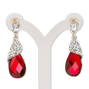 Earstud Earrings Reds Everyday Jewelry