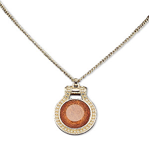 Pendant Style Copper Colored Everyday Jewelry