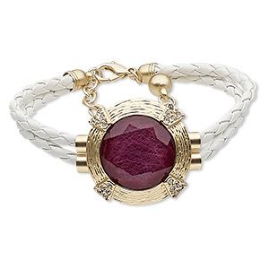 Other Bracelet Styles Leather Purples / Lavenders