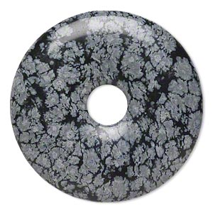 Donuts Grade B Snowflake Obsidian
