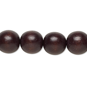 Beads Taiwanese Cheesewood Browns / Tans