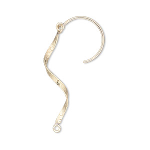 BENECREAT 6 PCS 14K Gold Filled Earring Hooks Ball End Earring Wires Dangle  Earring Findings for DIY Jewelry Making - 20x11mm 
