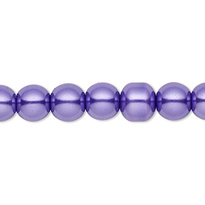 Imitation Pearls Crystal Purples / Lavenders