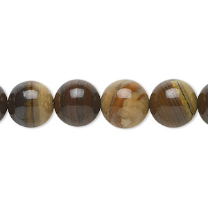 Bead, Jupiter jasper (natural), 10mm round, B grade, Mohs hardness 6-1/2 to 7. Sold per 15-1/2&quot; to 16&quot; strand.