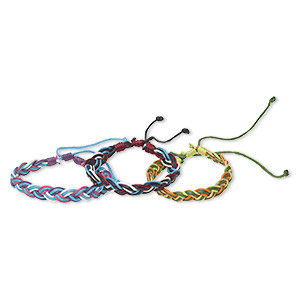 Other Bracelet Styles Cotton Mixed Colors