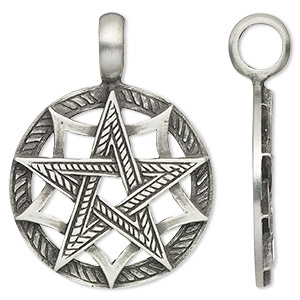 Pendants Pewter Silver Colored