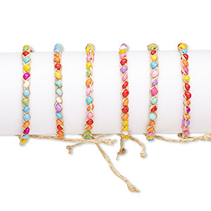 Other Bracelet Styles Glass Multi-colored