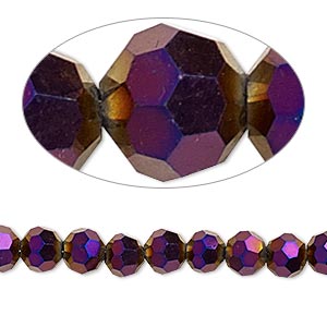 Beads Glass Purples / Lavenders