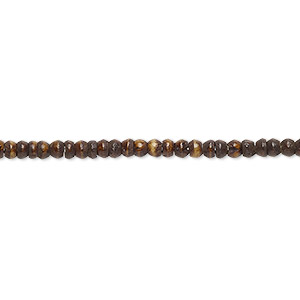 Bead, bone (dyed), coffee brown, 2mm round. Sold per 15-1/2&quot; to 16&quot; strand.