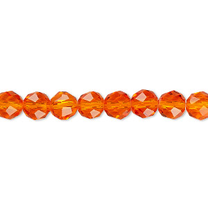 Beads Glass Oranges / Peaches
