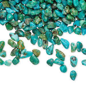 Undrilled Mini Chips Grade B Classic Turquoise