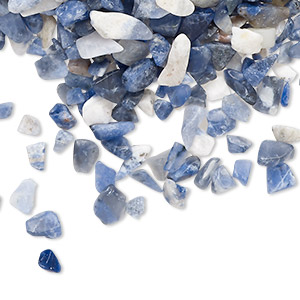 Undrilled Mini Chips Sodalite Blues