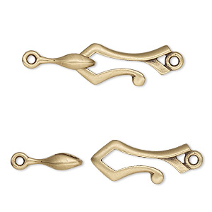 Hook and Eye Brass Gold Colored