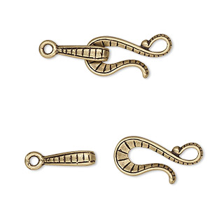 Hook and Eye Brass Gold Colored