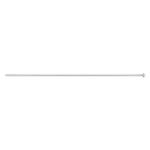 Standard Head Pins Stainless Steel Silver Colored