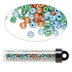 Seed Beads Glass Mixed Colors