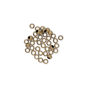 Spacer Beads Gold Plated/Finished Gold Colored
