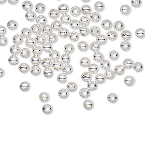 Beading supply, Bead Stopper™, stainless steel, (4) 7mm and (4) 12mm. Sold  per pkg of 8. - Fire Mountain Gems and Beads