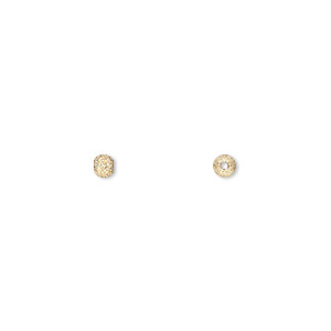 Spacer Beads Gold-Filled Gold Colored