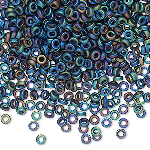Spacer Beads Glass Blues