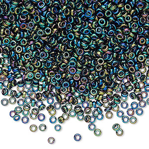 Spacer Beads Glass Multi-colored