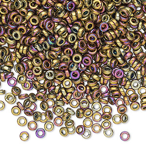 Spacer Beads Glass Multi-colored