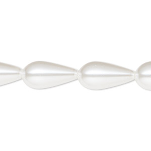 Miyuki Drop 3.4 mm DP-471 White Pearl AB Beads - 5 GM