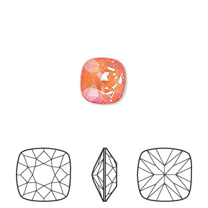 Fancy Stones Crystal Oranges / Peaches