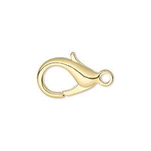Lobster Claw Gold Plated/Finished Gold Colored