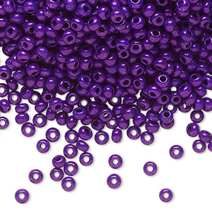 PRECIOSA mix of seed beads purple