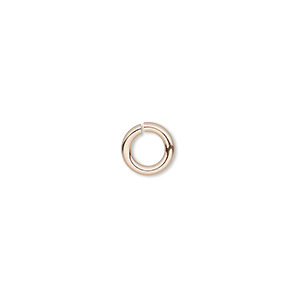 Open Jump Rings Rose Gold-Filled Pinks