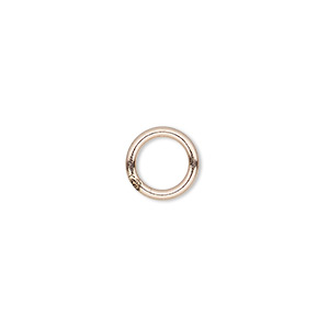 Soldered Closed Jump Rings Rose Gold-Filled Pinks