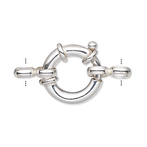 Buy Sterling Silver Spring Ring Clasps wholesale Bulk Clasps