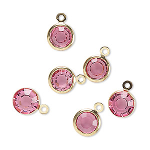 Drops Gold Plated/Finished Pinks